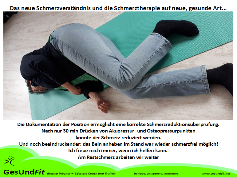 wenn das Liegen zu Schmerzen führt, ist die Schlafqualität eingeschränkt. Ein gesunder Schlaf ist wichtig um GesUndFit sein zu können...